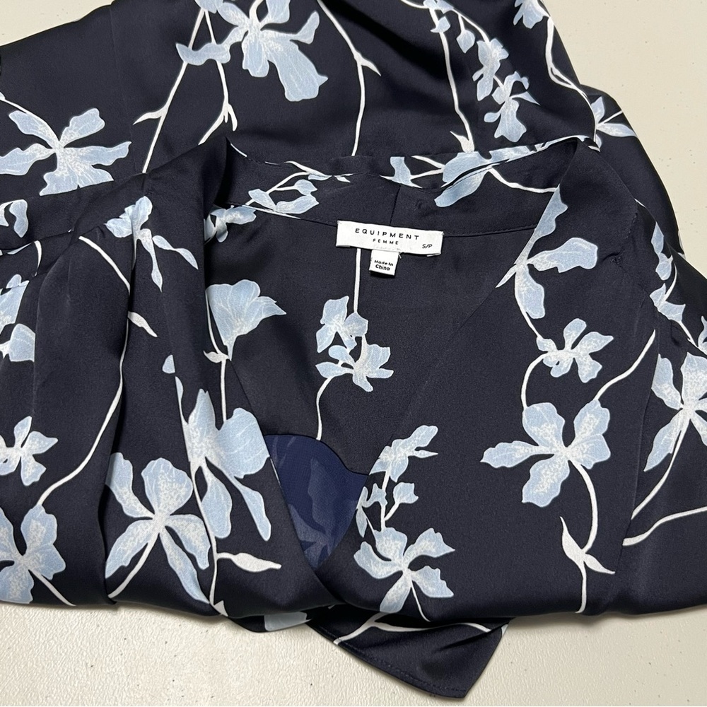 EQUIPMENT Femme Sleeveless Floral Dress - Picture 4 of 15
